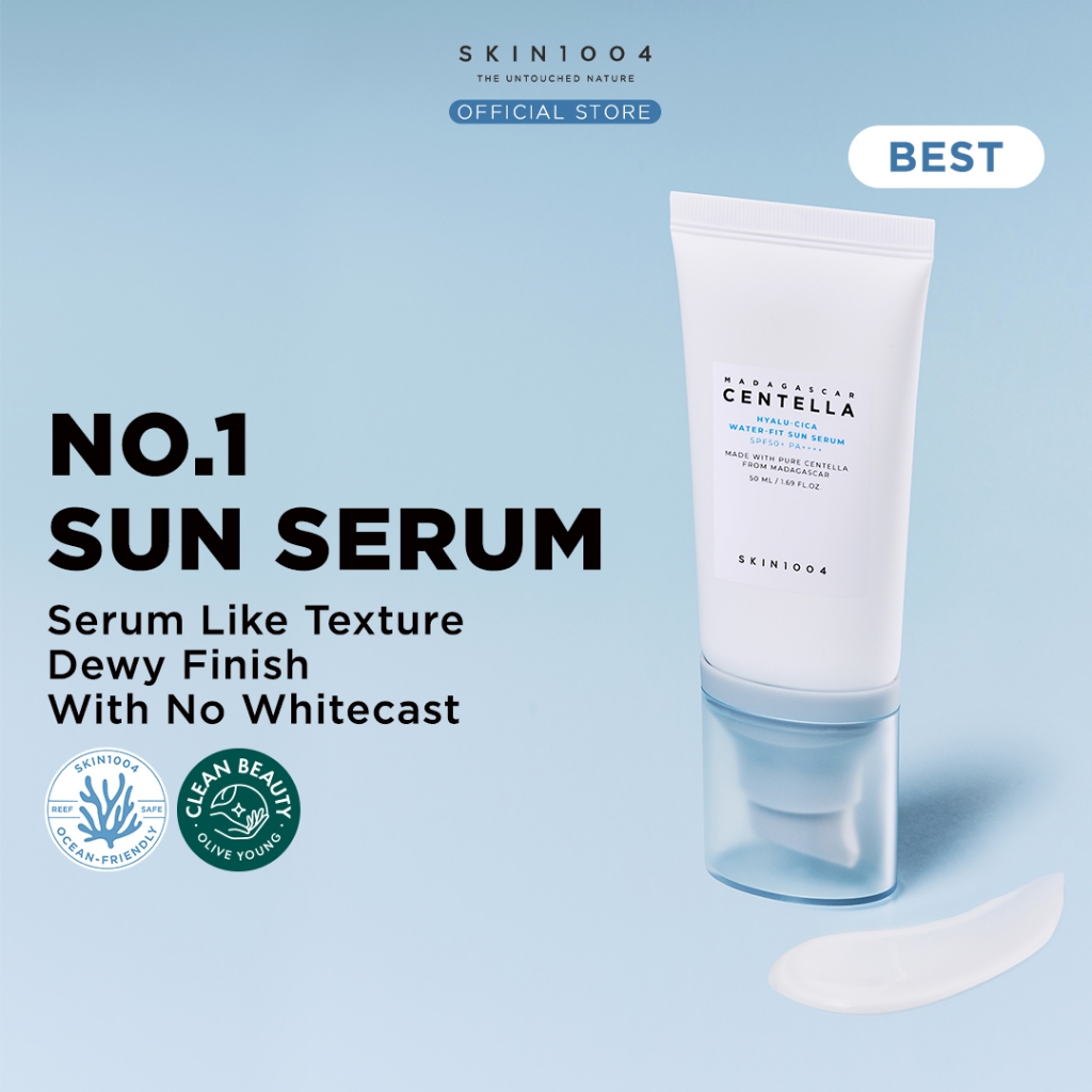[BEST] SKIN1004 Madagascar Centella Hyalu-Cica Water-Fit Sun Serum SPF50+ PA++++